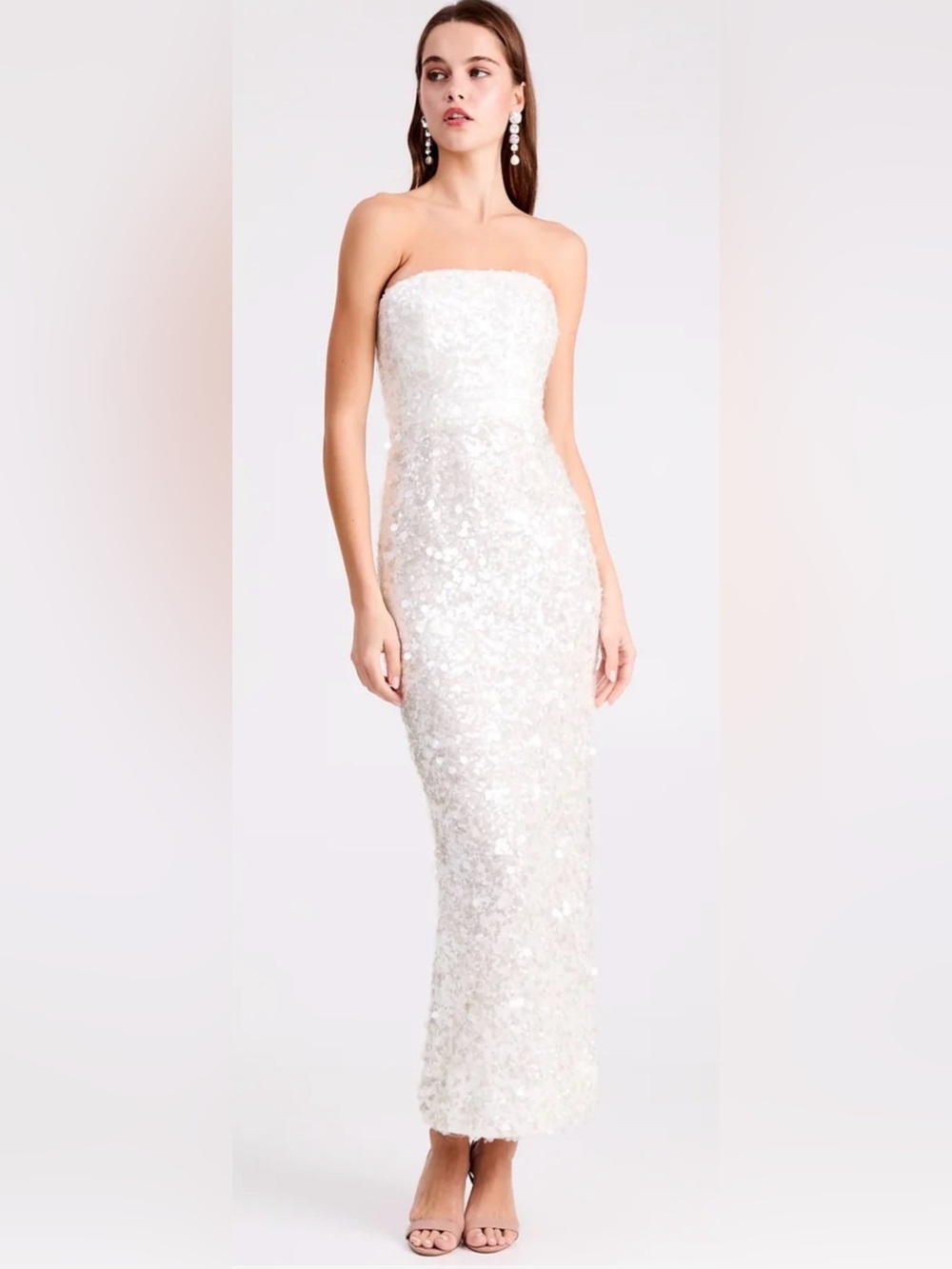 Helsi Leslie Sequin Column Gown